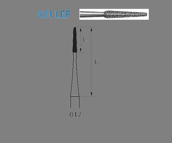 831LEF.204.012 KOMET DIAMANTE CLINICA 5 UD
