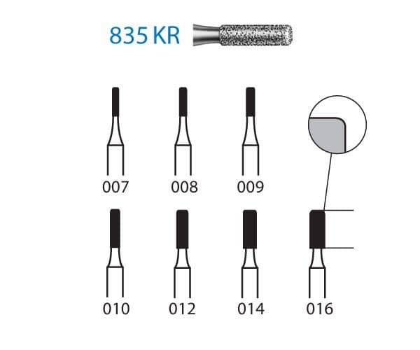 835KR.314.009 KOMET DIAMANTE CLINICA 5 UD