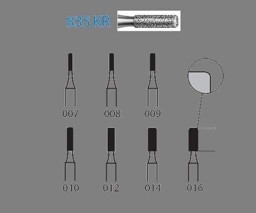 [KO3679] 835KR.314.012 KOMET DIAMANTE CLINICA 5 UD