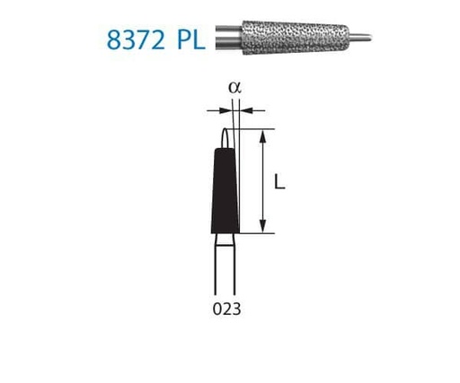 [KO3712] 8372PL.314.023 KOMET DIAMANTE CLINICA 5 UD