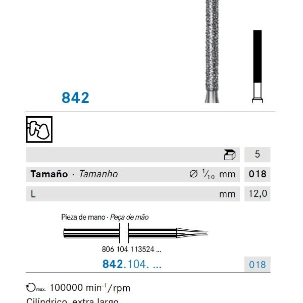 842.104.018 KOMET DIAMANTE LAB 5 UD