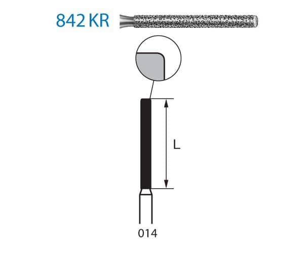 842KR.314.014 KOMET DIAMANTE CLINICA 5 UD