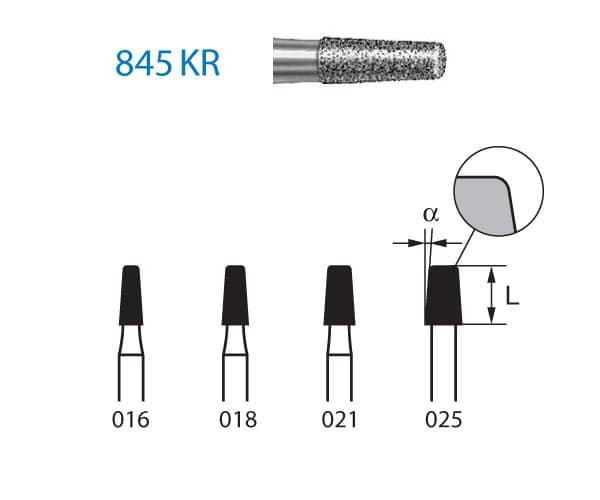 845KR.314.025 KOMET DIAMANTE CLINICA 5 UD