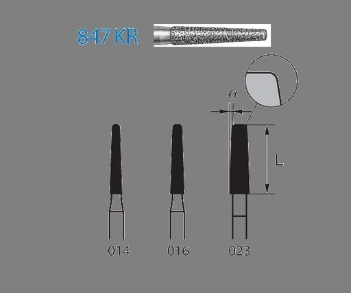 [KO3772] 847KR.314.016 KOMET DIAMANTE CLINICA 5 UD