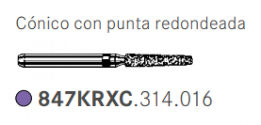 [KO6616] 847KRXC.314.016 KOMET diamante Deep Purple 5 uds.