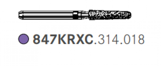 [KO6614] 847KRXC.314.018 KOMET diamante Deep Purple 5 uds.