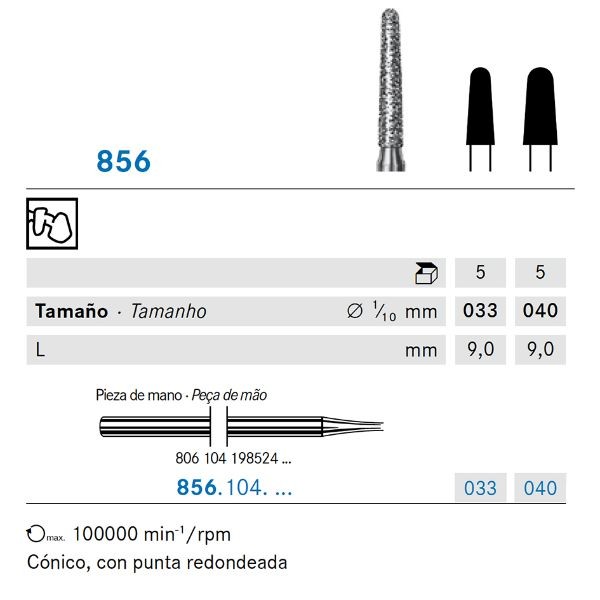856.104.040 KOMET DIAMANTE LAB