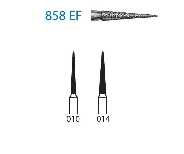 858EF.314.010 KOMET DIAMANTE CLINICA 5 UD