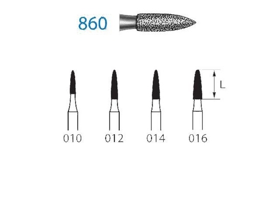 [KO3843] 860.314.010 KOMET DIAMANTE CLINICA 5 UD