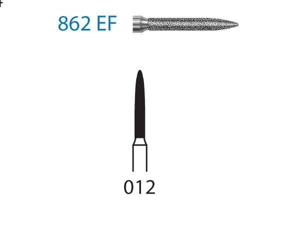 862EF.204.012 KOMET DIAMANTE CLINICA 5 UD