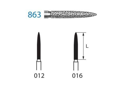 [KO3868] 863.314.016 KOMET DIAMANTE CLINICA 5 UD