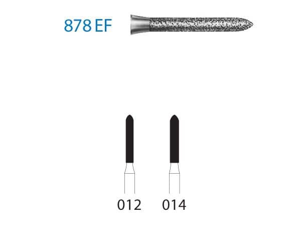 878EF.314.014 KOMET DIAMANTE CLINICA 5 UD