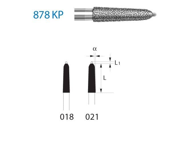 878KP.314.018 KOMET DIAMANTE CLINICA 5 UD