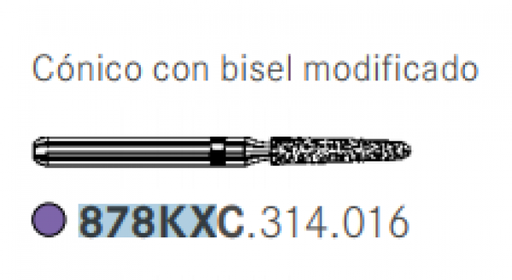 [KO6630] 878KXC.314.016 KOMET diamante Deep Purple 5 uds.