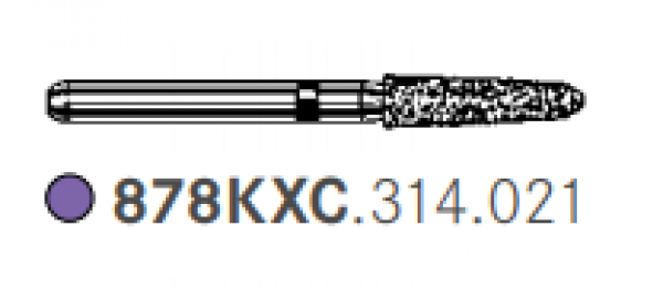 878KXC.314.021 KOMET diamante Deep Purple 5 uds.