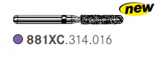 881XC.314.016 KOMET diamante Deep Purple 5 uds.