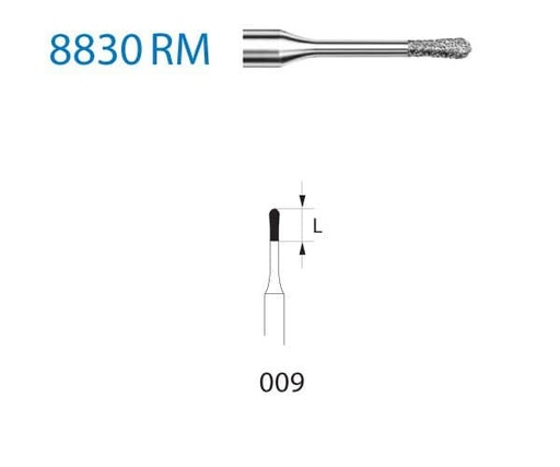 [KO3952] 8830RM.314.009 KOMET DIAMANTE CLINICA 5 UD