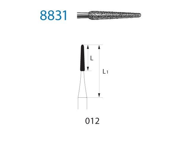 8831.204.012 KOMET DIAMANTE CLINICA 5 UD