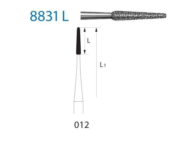 8831L.204.012 KOMET DIAMANTE CLINICA 5 UD