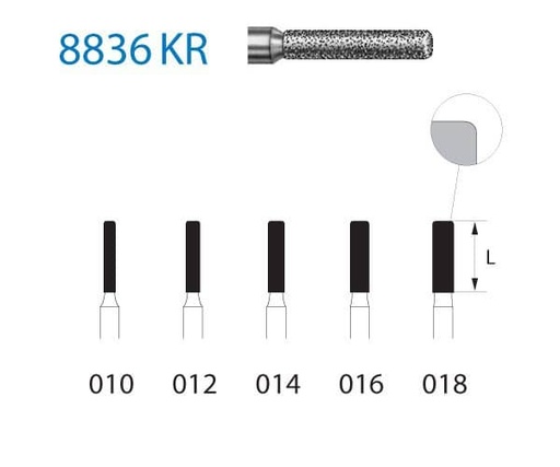 [KO3970] 8836KR.314.018 KOMET DIAMANTE CLINICA 5 UD