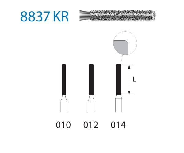 8837KR.314.012 KOMET DIAMANTE CLINICA 5 UD