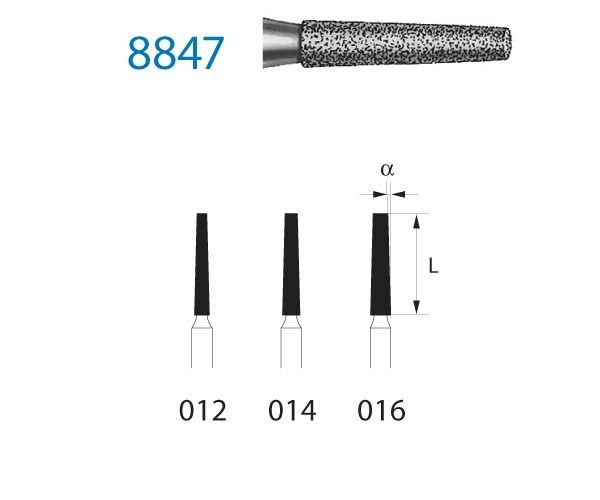 8847.314.012 KOMET DIAMANTE CLINICA 5 UD