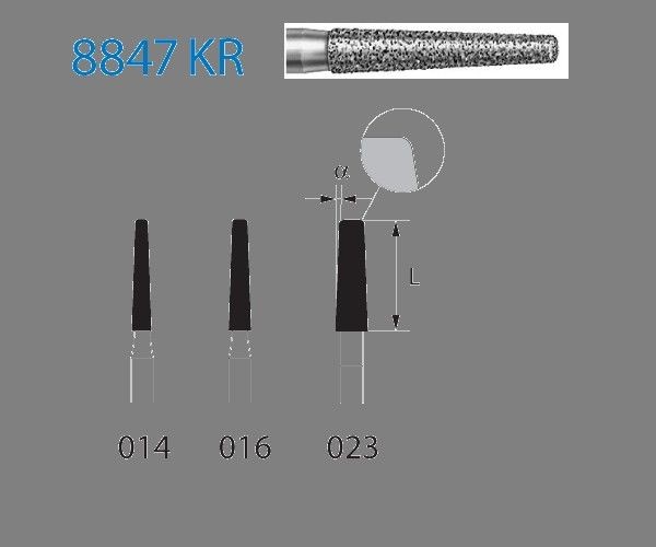 8847KR.314.016 KOMET DIAMANTE CLINICA 5 UD