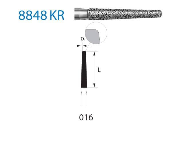 8848KR.314.016 KOMET DIAMANTE CLINICA 5 UD