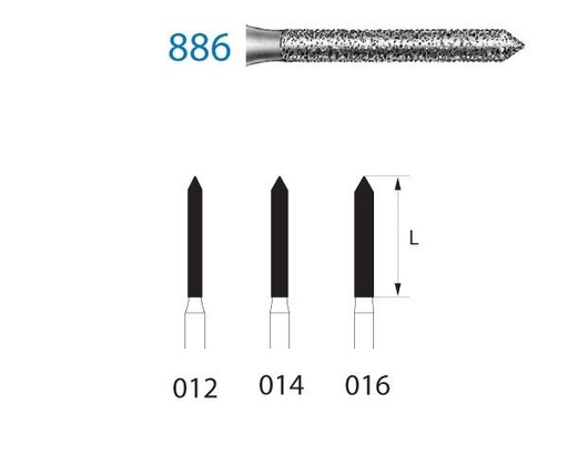[KO4036] 886.314.016 KOMET DIAMANTE CLINICA 5 UD