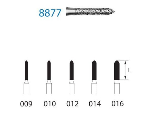 [KO4061] 8877.314.010 KOMET DIAMANTE CLINICA 5 UD