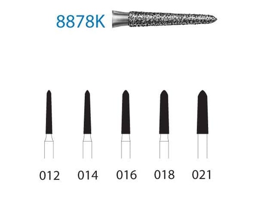 [KO4077] 8878K.314.021 KOMET DIAMANTE CLINICA 5 UD