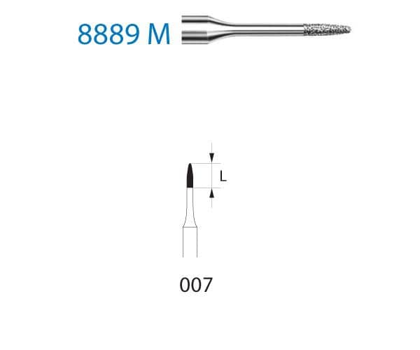 8889M.314.007 KOMET DIAMANTE CLINICA 5 UD