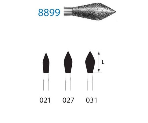 [KO4117] 8899.314.031 KOMET DIAMANTE CLINICA 5 UD