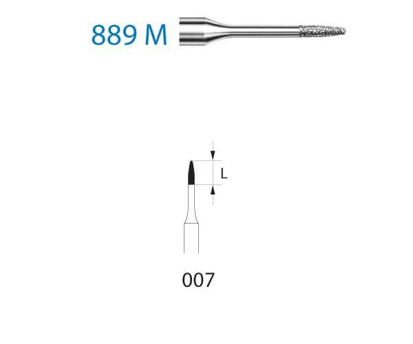 889M.313.007 KOMET DIAMANTE CLINICA 5 UD