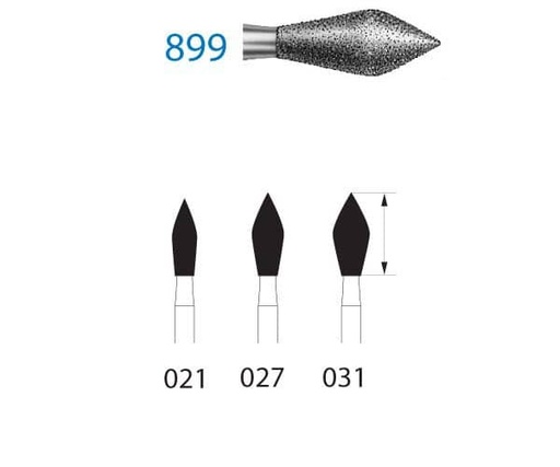 [KO4147] 899.314.031 KOMET DIAMANTE CLINICA 5 UD