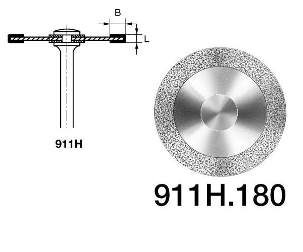 911H.104.180 KOMET DISCO DIAMANTE LAB