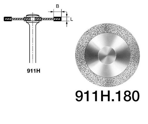 [KO4161] 911H.104.180 KOMET DISCO DIAMANTE LAB