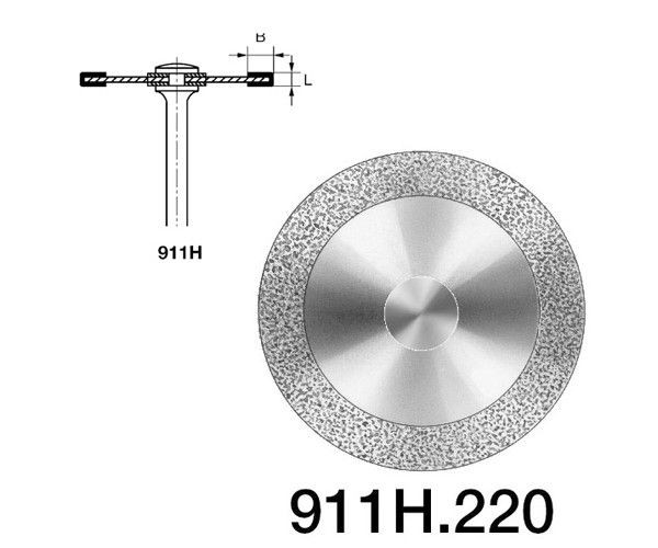 911H.104.220 KOMET DISCO DIAMANTE LAB