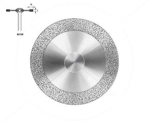 [KO4166] 911HEF.104.220 KOMET DISCO DIAMANTE LAB