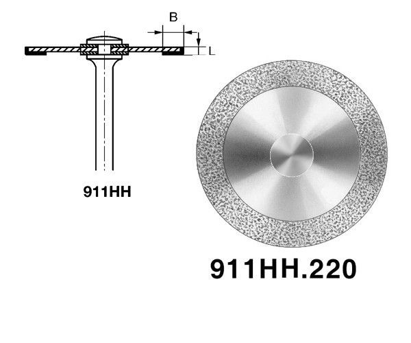 911HH.104.220 KOMET DISCO DIAMANTE LAB