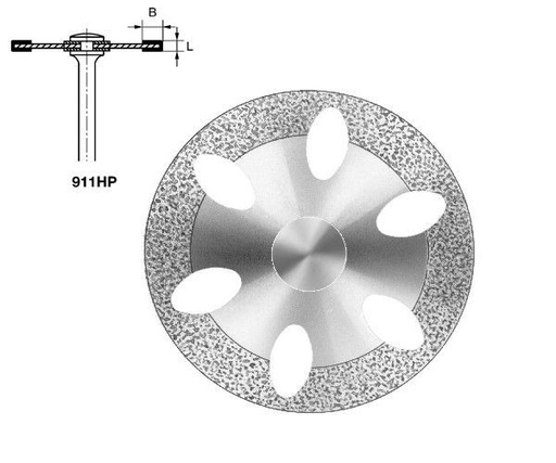 [KO4172] 911HP.104.220 KOMET DISCO DIAMANTE LAB