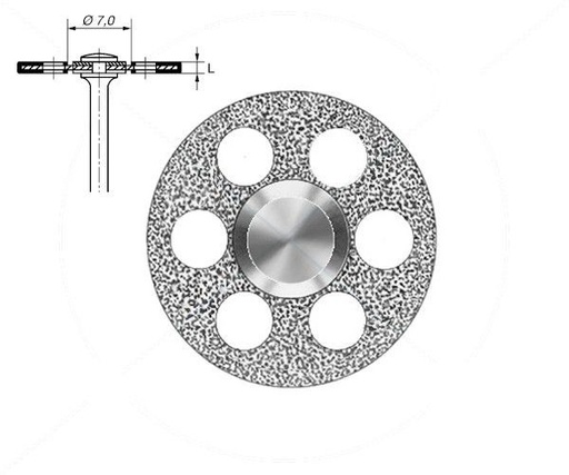[KO4179] 918PB.104.180 KOMET DISCO DIAMANTE LAB