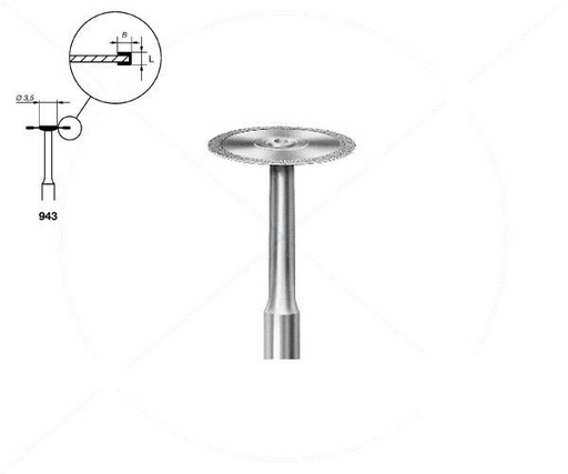 [KO4259] 943.104.100 KOMET DISCO DIAMANTE LAB