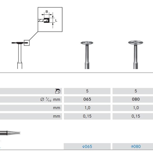 943.204.100 KOMET DISCO DIAMANTE CLINICA STRIPPING