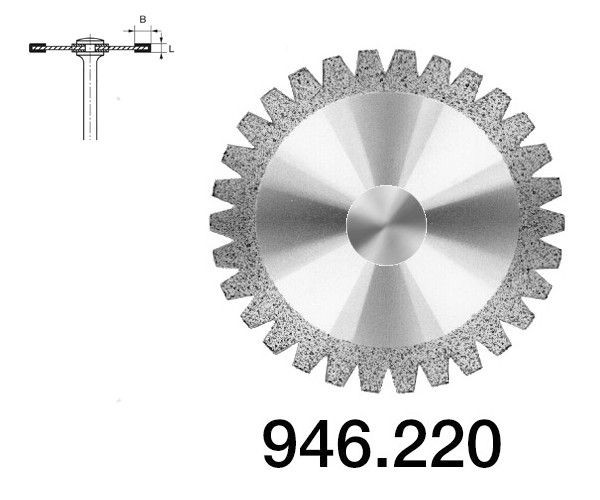 946.104.220 KOMET DISCO DIAMANTE LAB