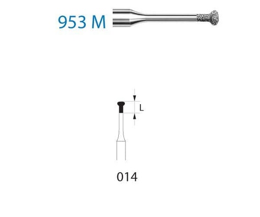 [KO4334] 953M.314.014 KOMET DIAMANTE CLINICA 5 UD