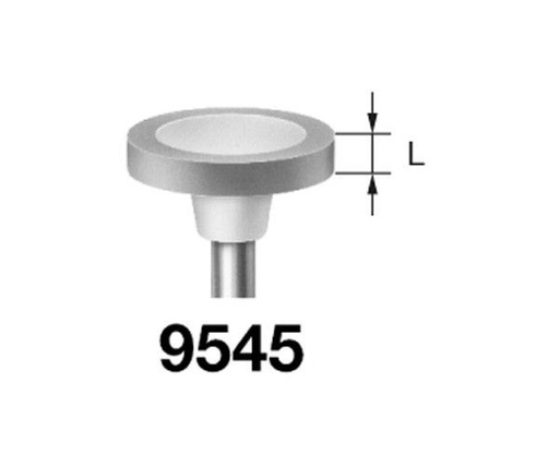 [KO4336] 9545F.104.110 KOMET PULIDOR GRIS P/CERAMICA