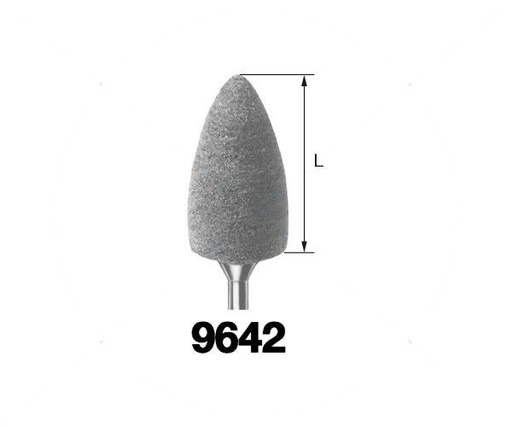 [KO4402] 9642M.104.100 KOMET PULIDOR GRIS P/ACRILICO 10 UD