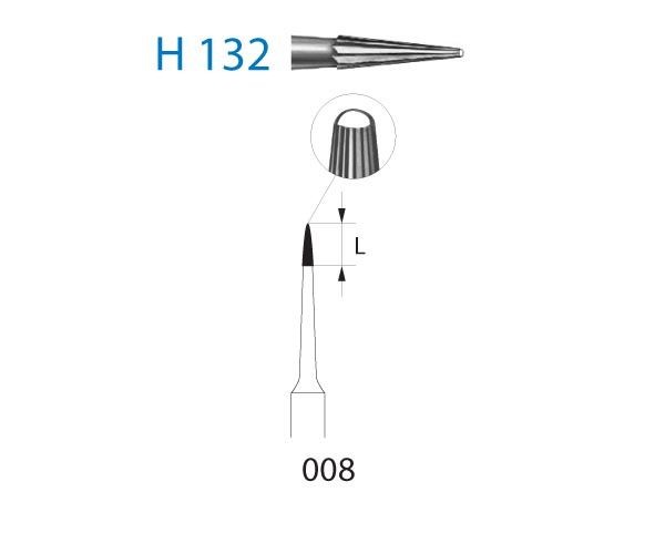 H132.314.008 KOMET CARBURO CLINICA 5 UD