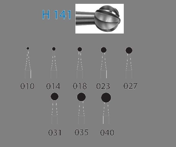 H141.205.010 KOMET CARBURO CLINICA CIRUGIA 5 UD